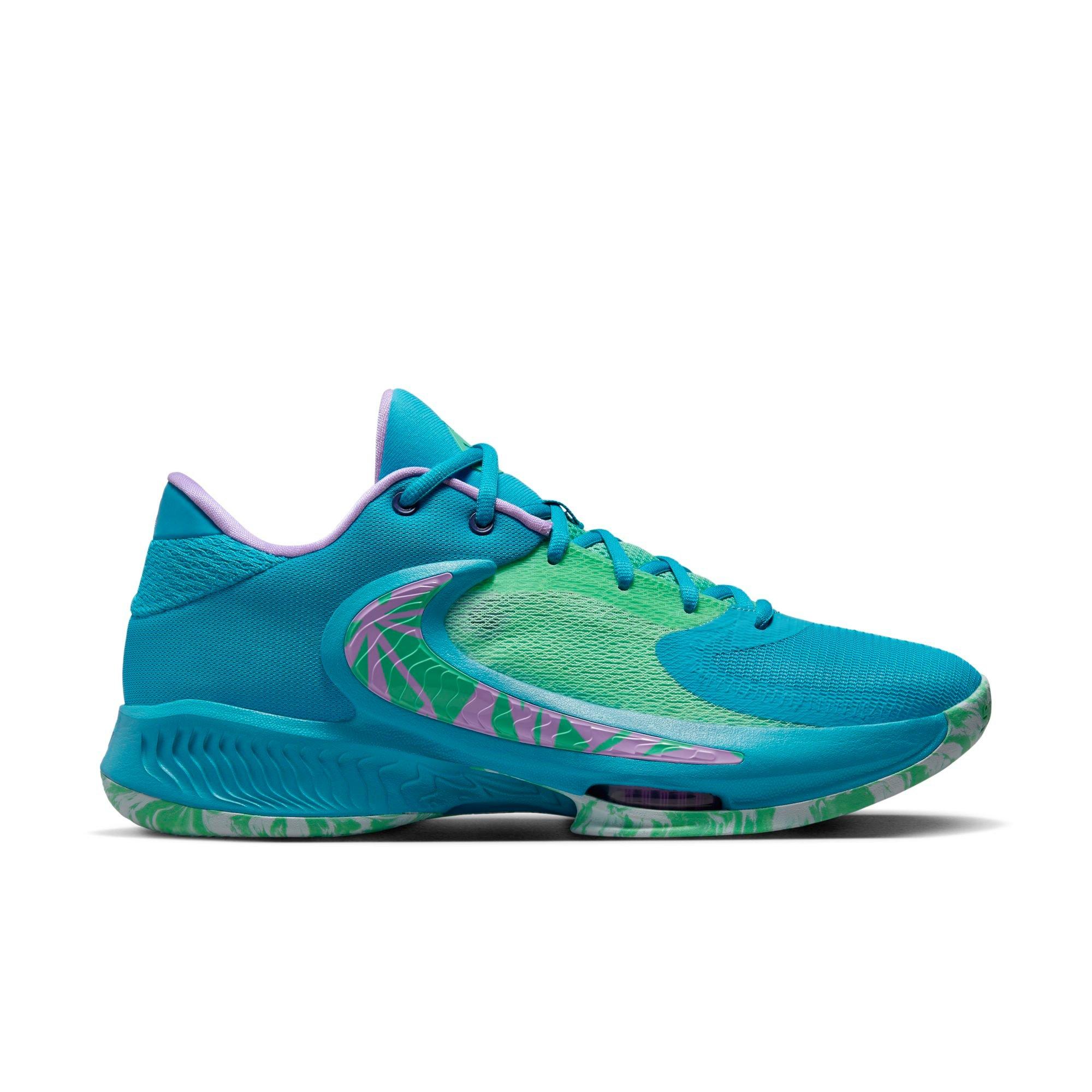 Light blue nike basketball on sale shoes